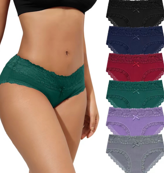 Laveśa Cotton Briefs 6-Pack