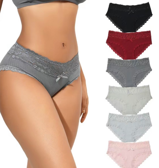Laveśa Cotton Briefs 6-Pack