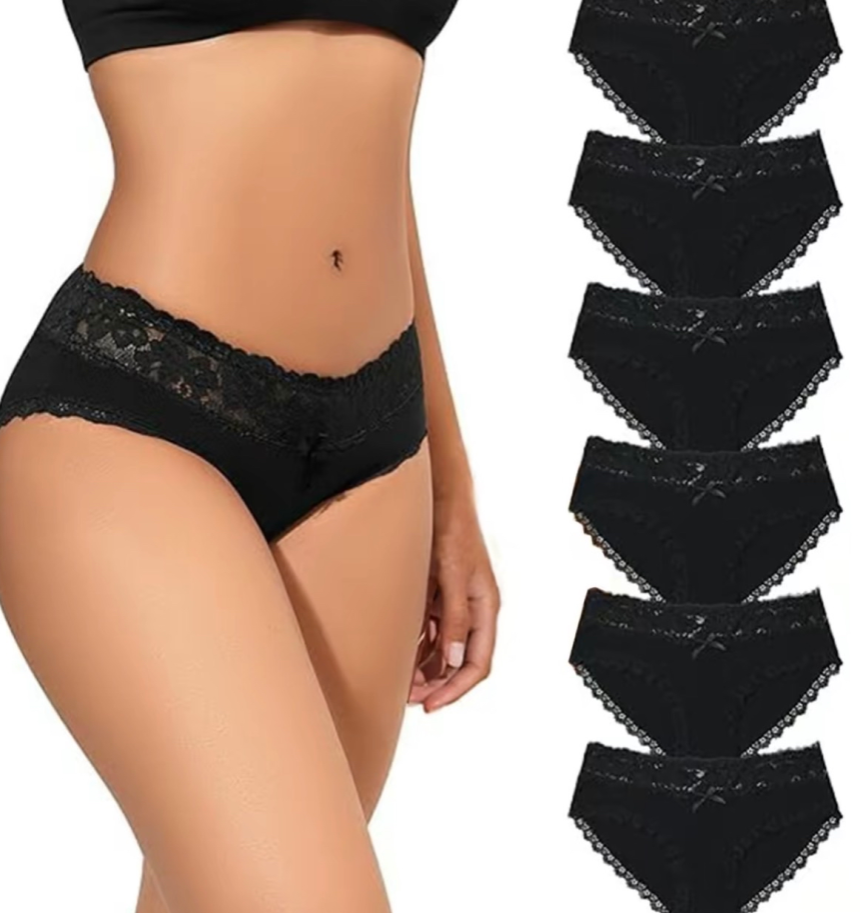 Laveśa Cotton Briefs 6-Pack